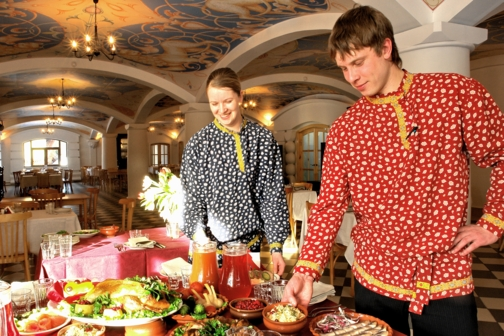 Segmentation of people in the photo